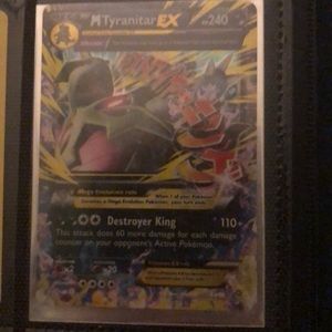 MtyranitarEX 43/98 Mega Pokémon rare